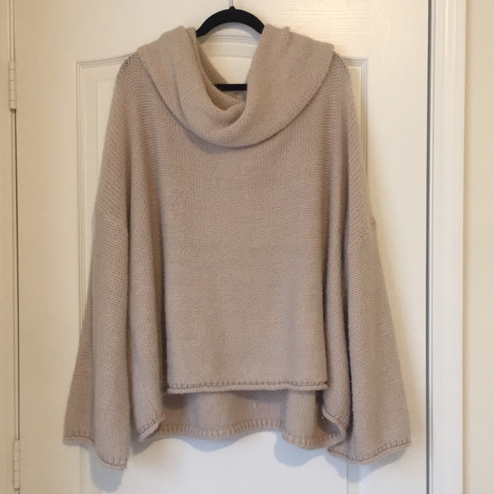Plus Size Cowl Neck Sweater